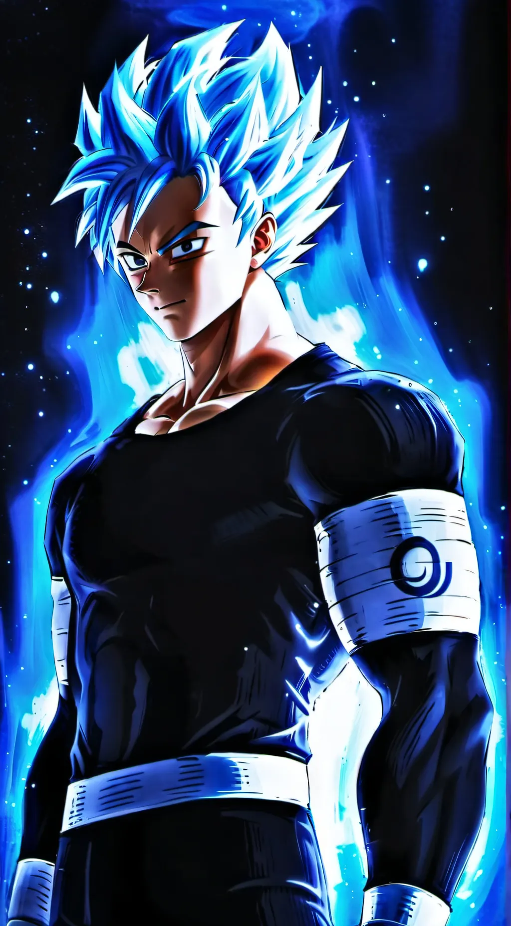 ai character: je suis Vegeta Sup background