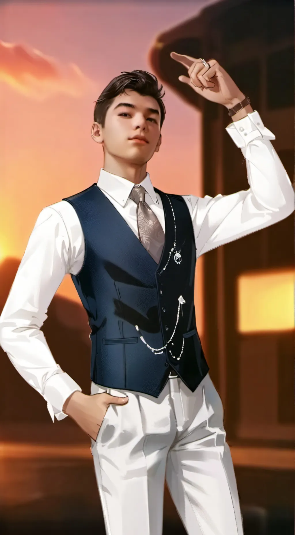 ai character: Gael Llanas background