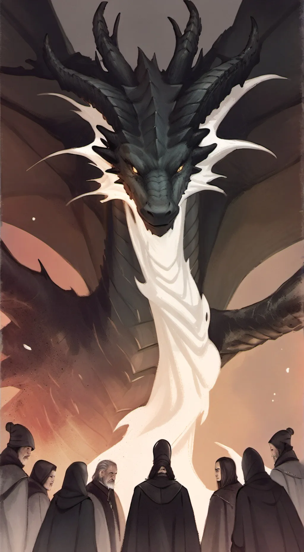 ai character: dragon nine realms background