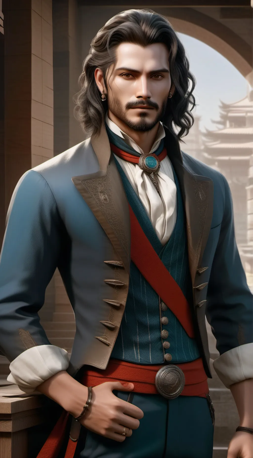 ai character: Uppermoon Fight background