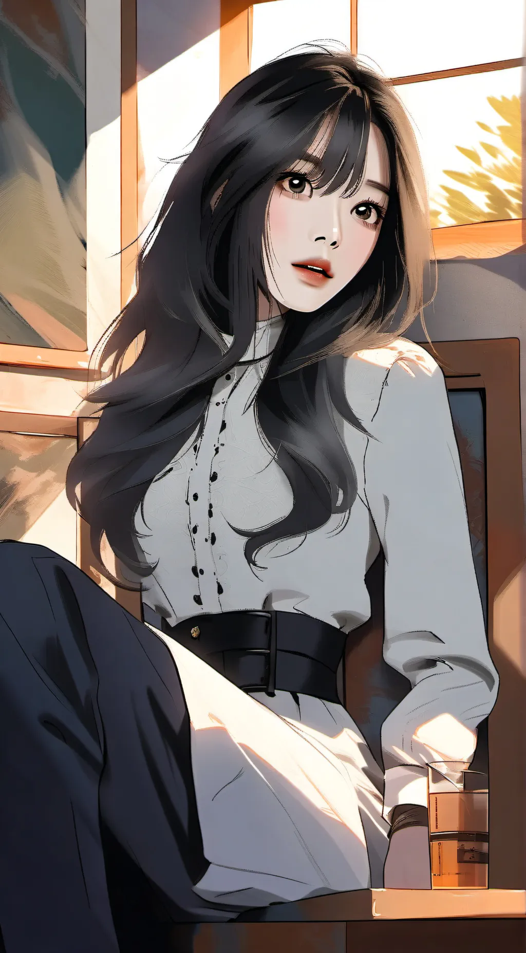 ai character: Roxy background