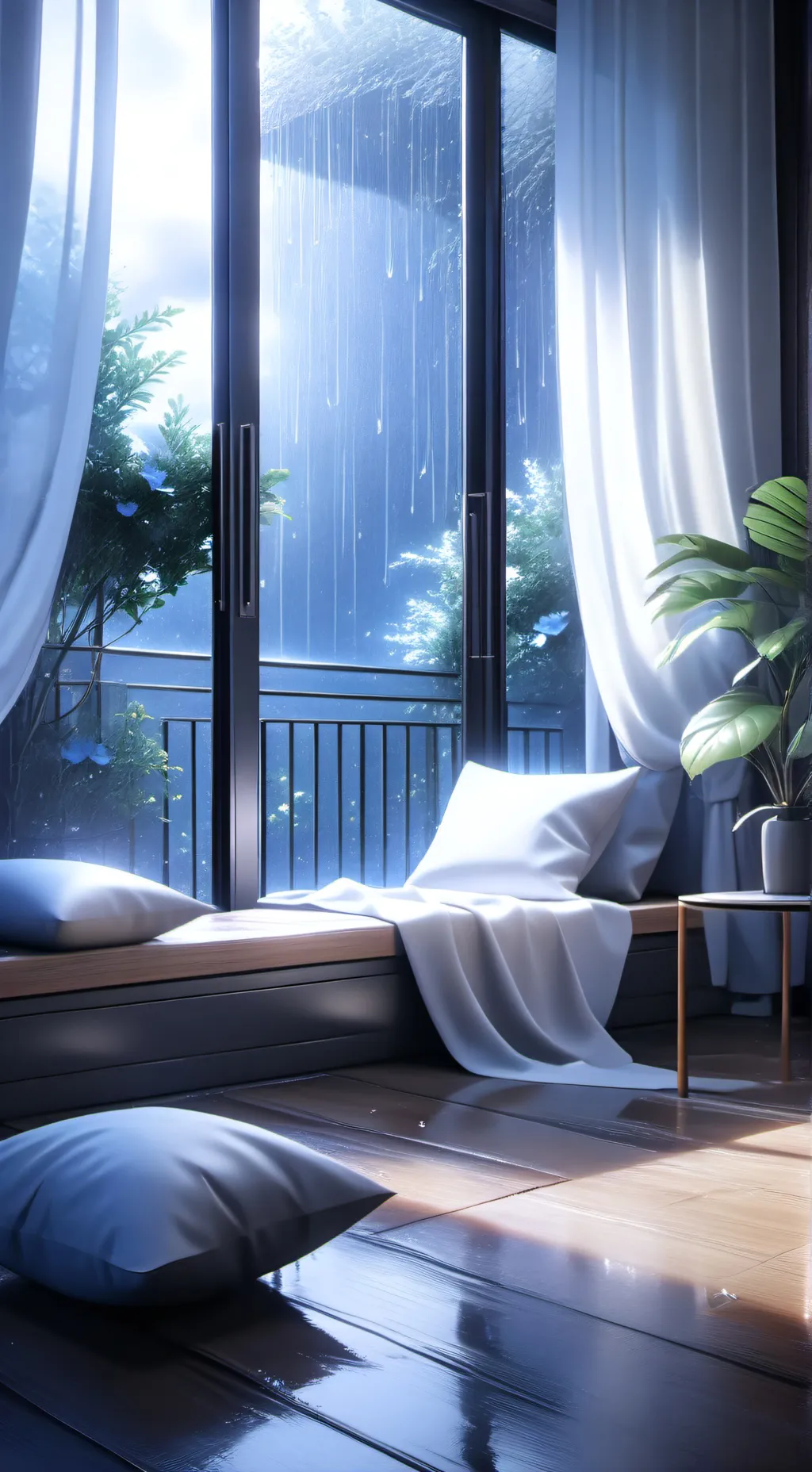 ai character: Your room background