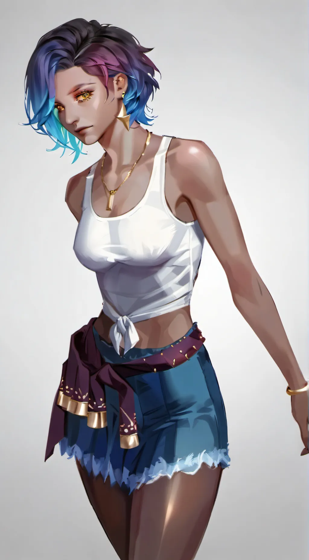 ai character: flair background