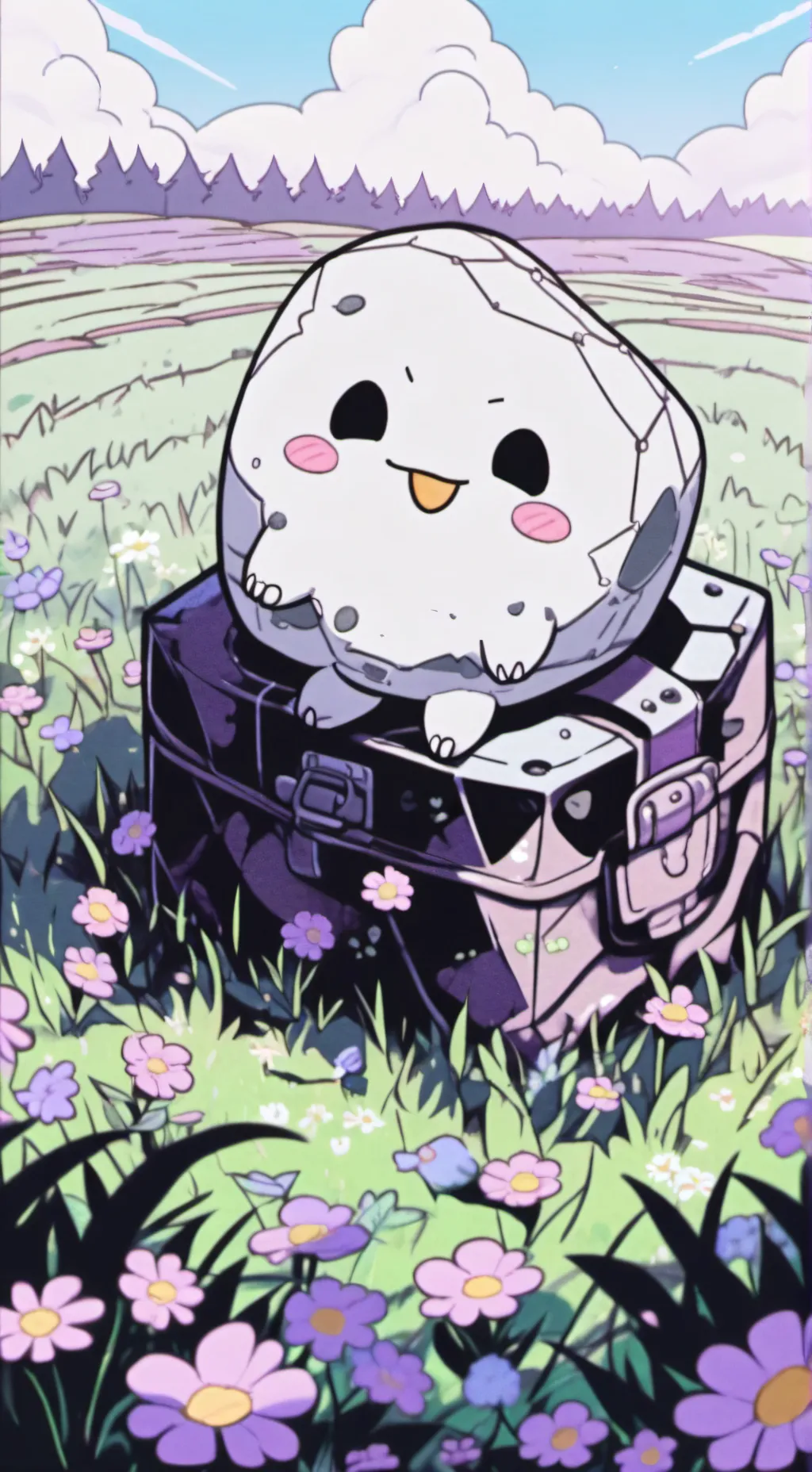 ai character: rocky background