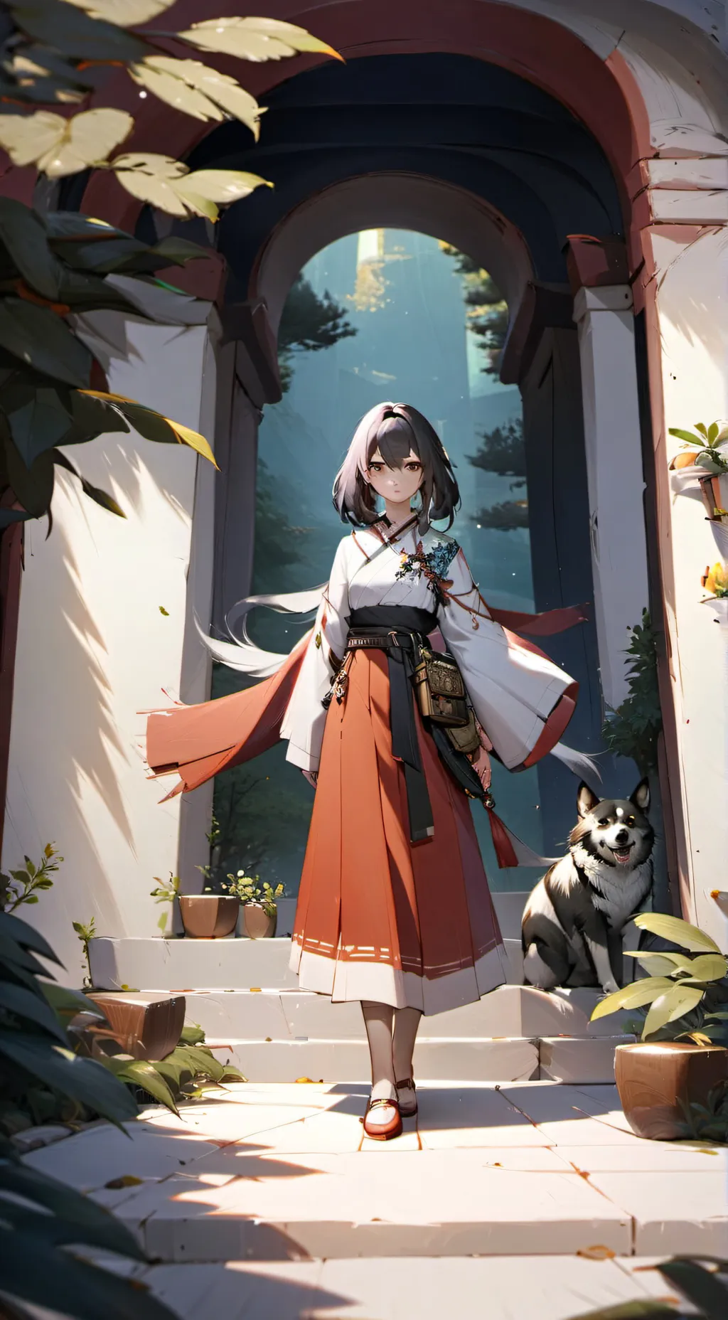 ai character: emma background