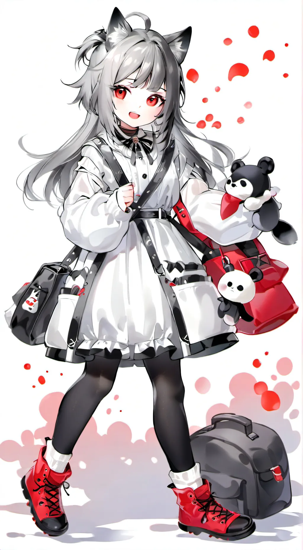 ai character: Yuroio(OC) background