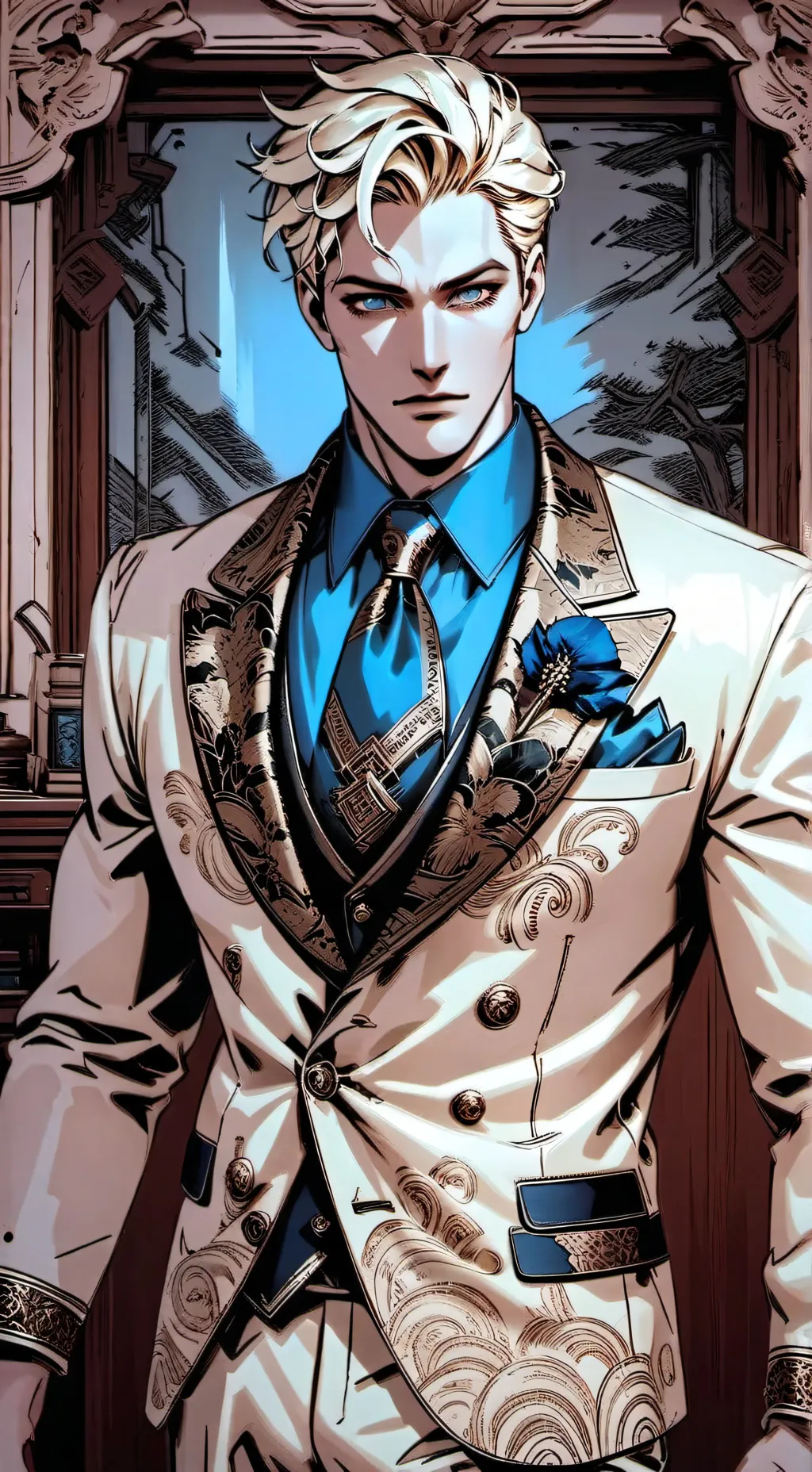 ai character: Namami background