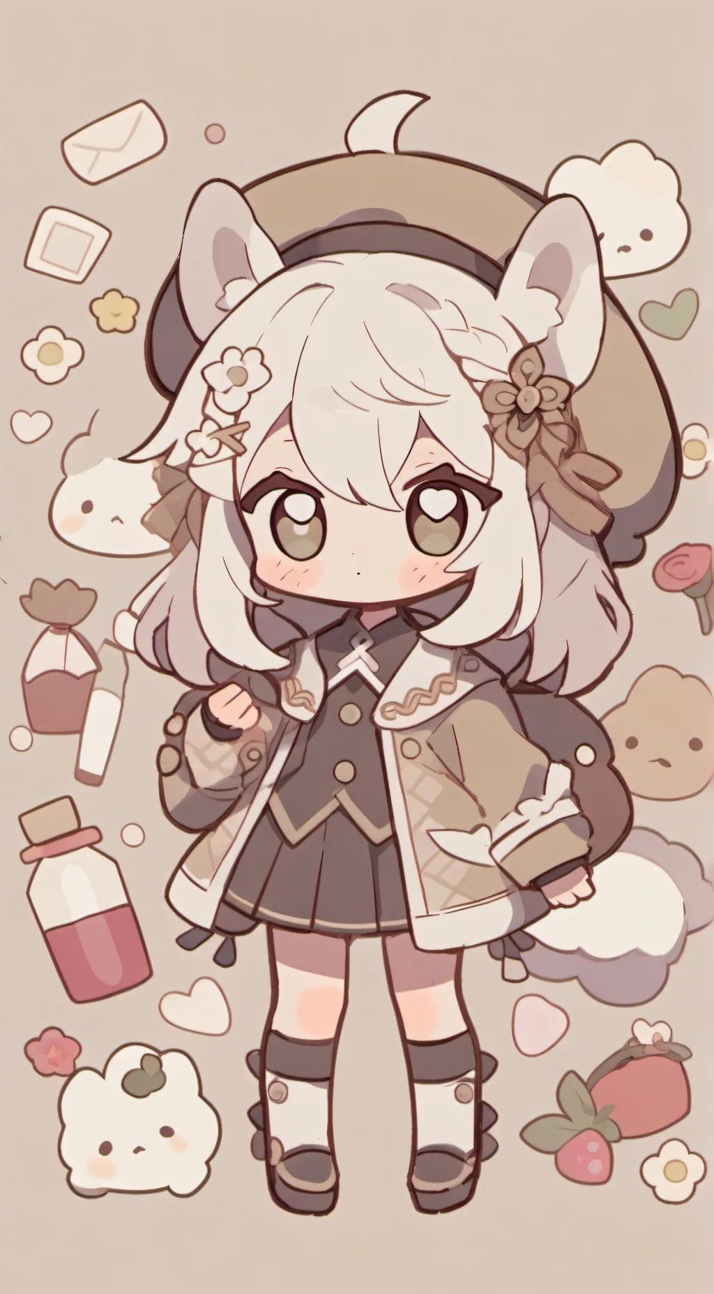 ai character: WEAK HERO😚😊🙃😚😘😚😘 background