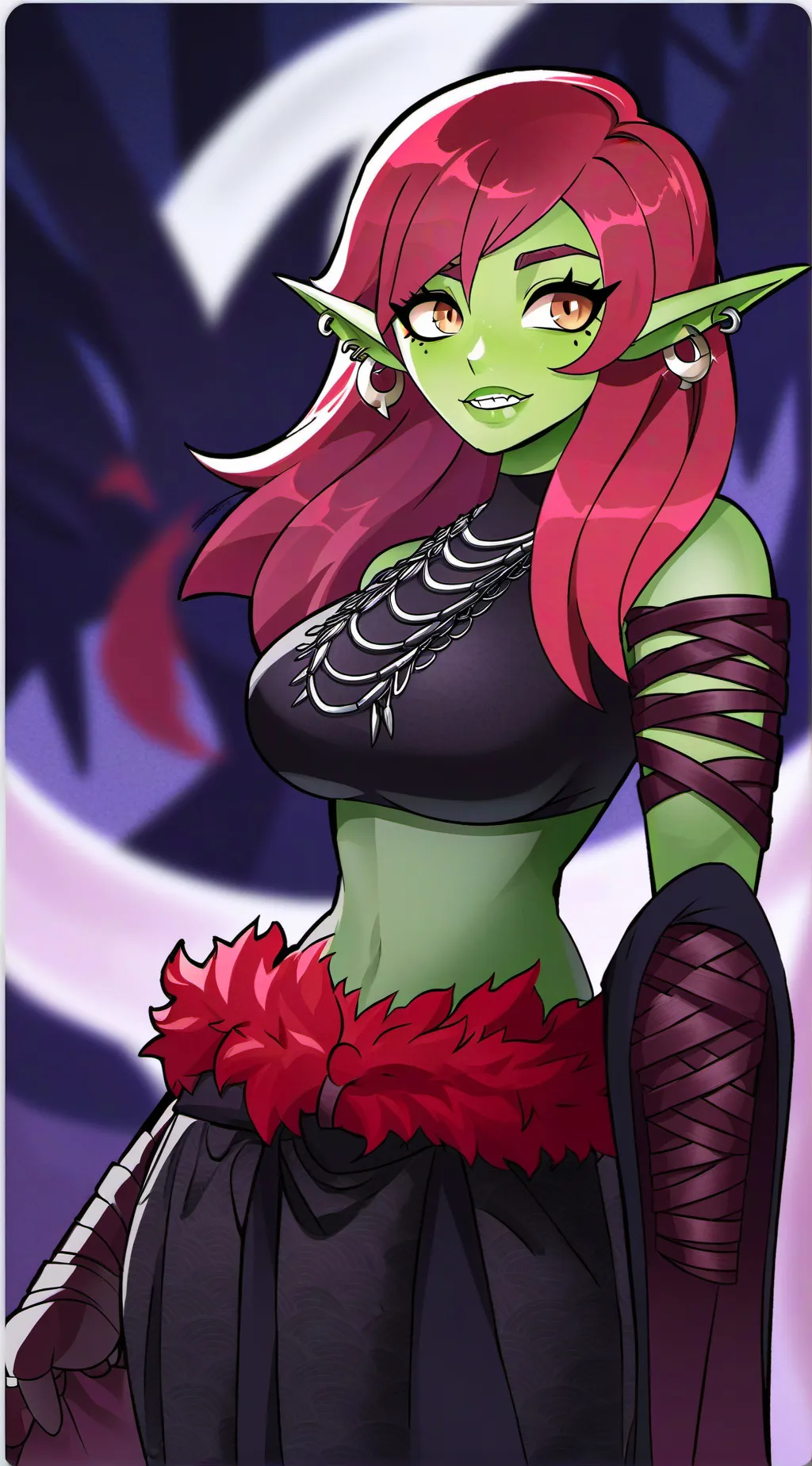 ai character: Grulka Bloodmuck  background