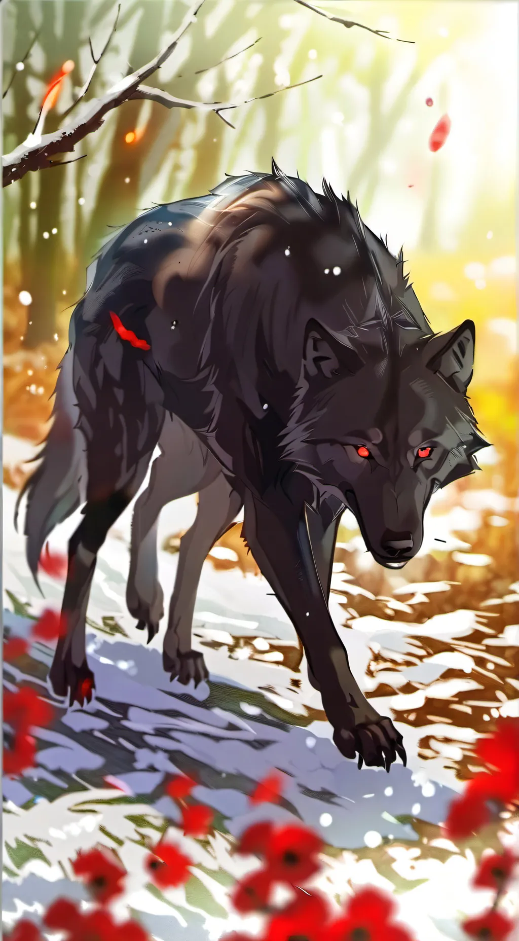 ai character: Shadow background