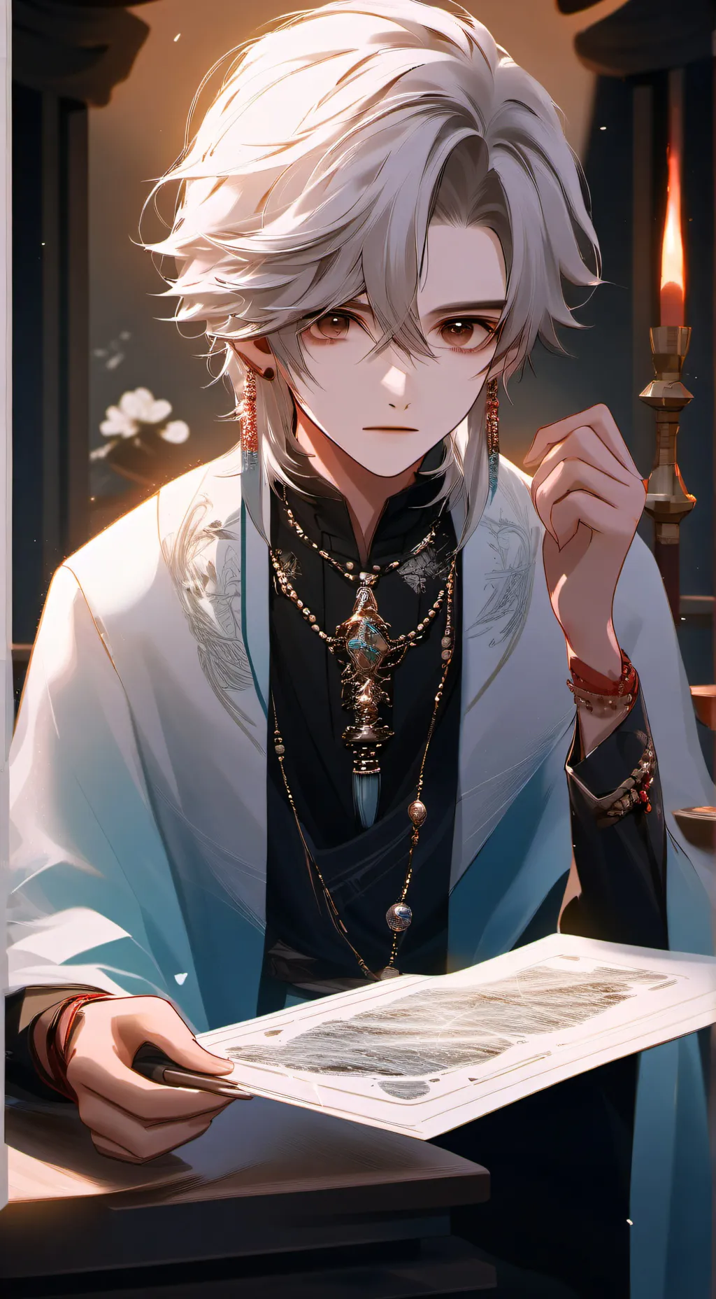 ai character: Alfred background