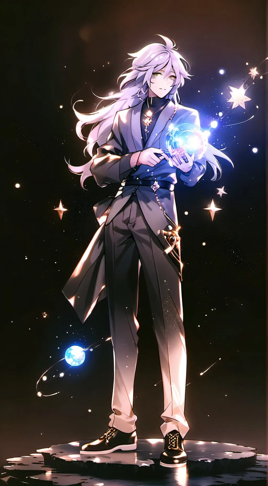 ai character: sigma background