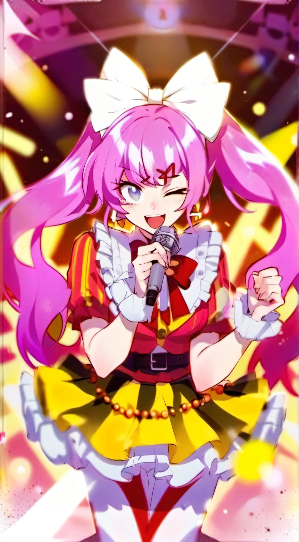 ai character: Melody background