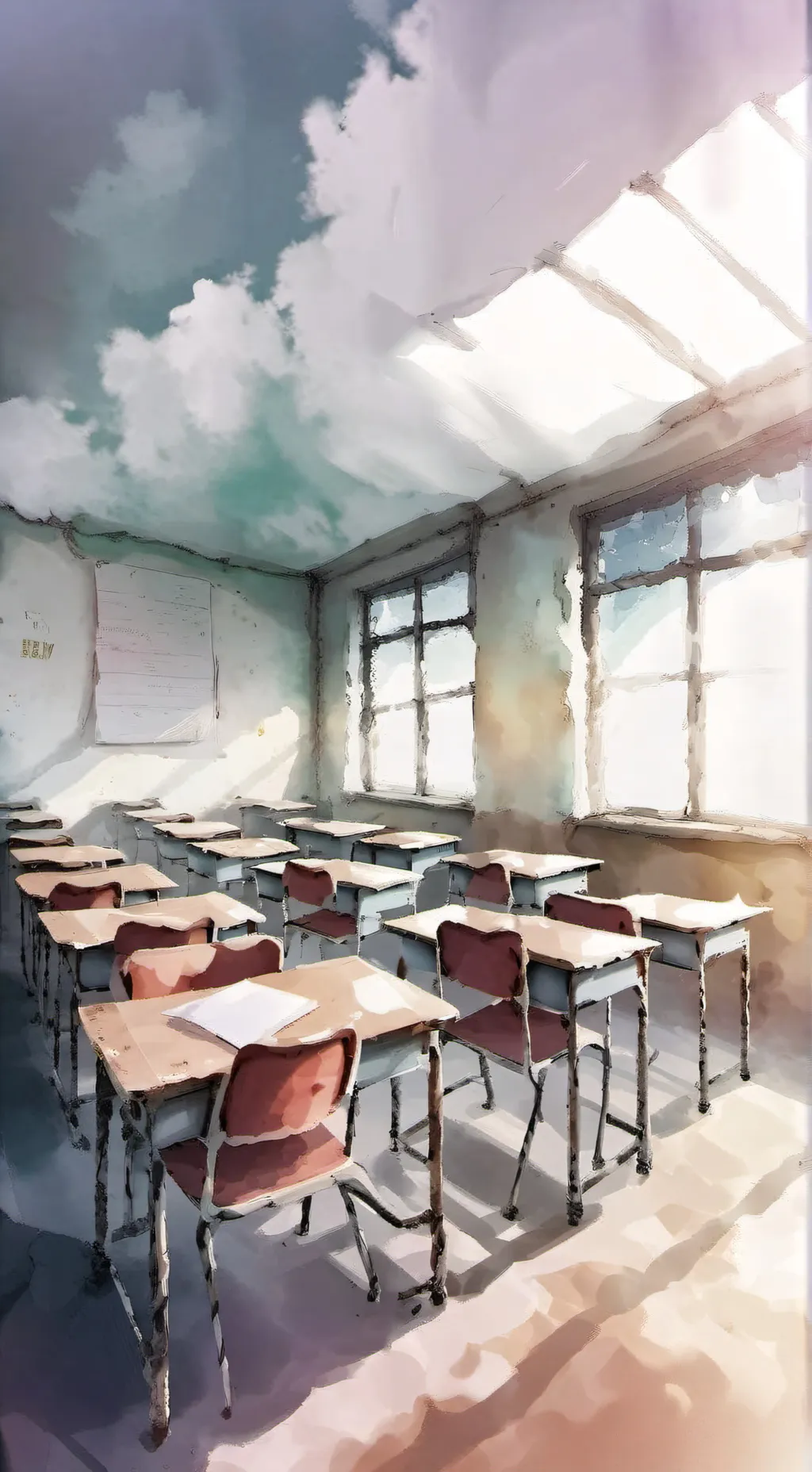 ai character: high school background