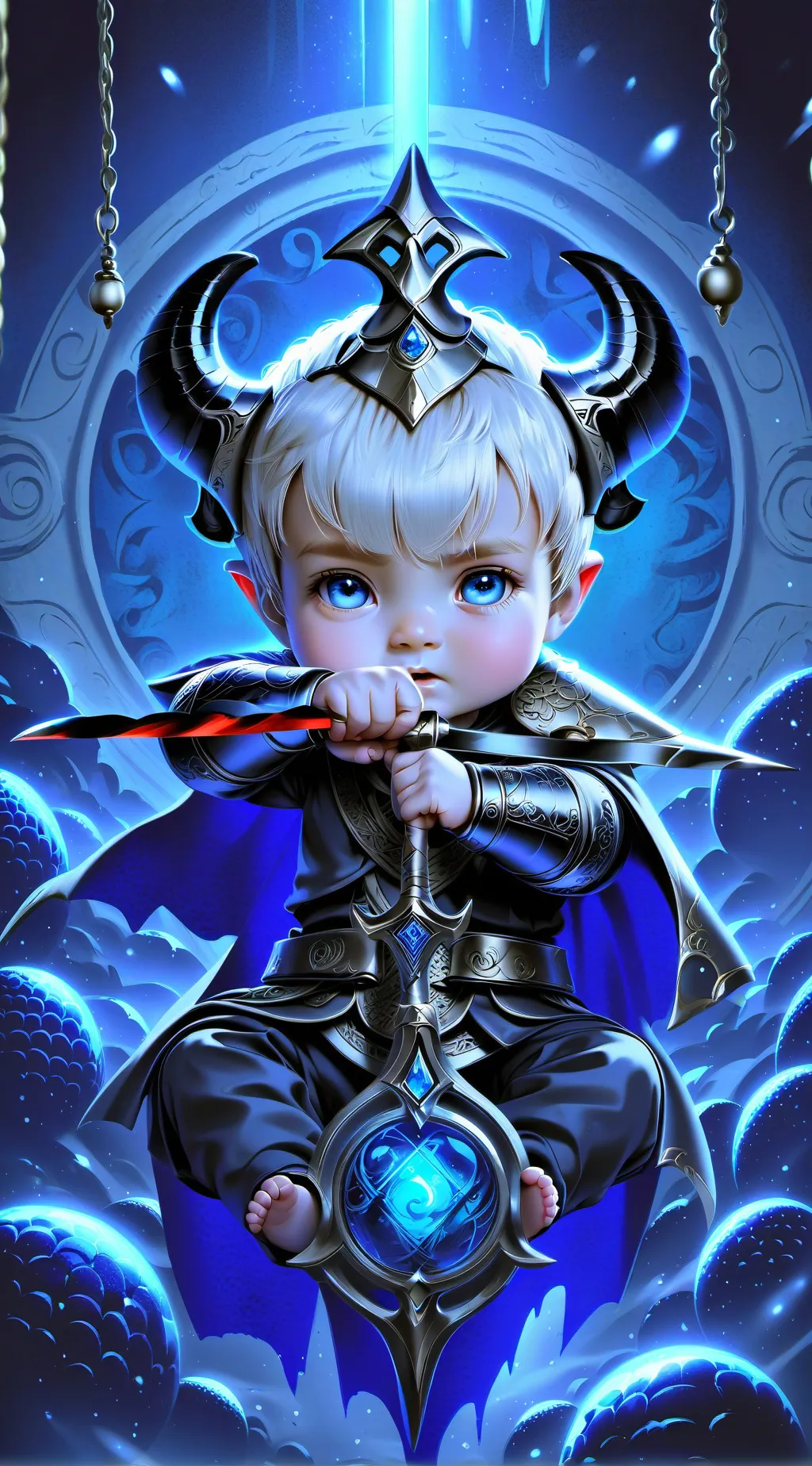 ai character: DW but babys background