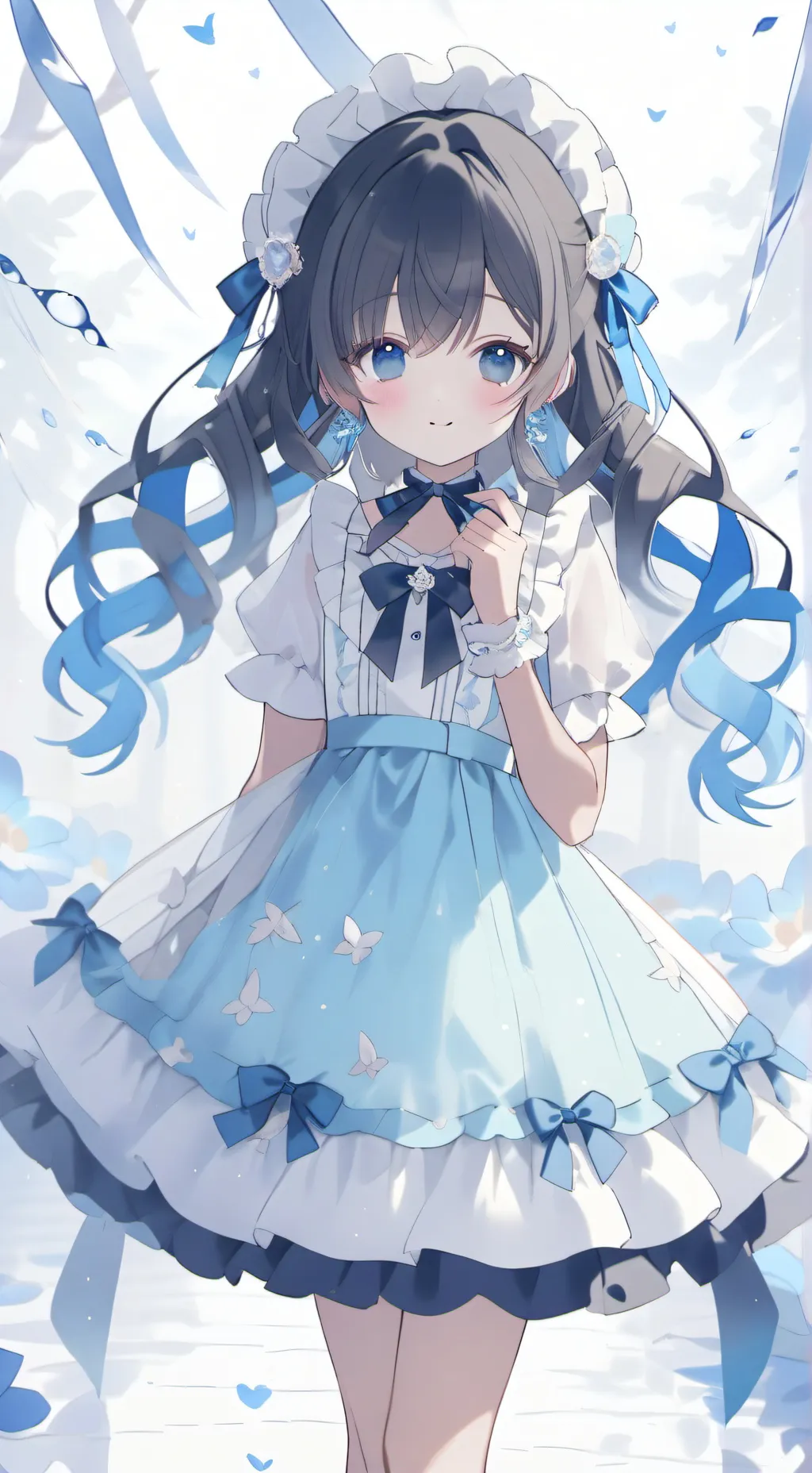 ai character: Dw loves you background