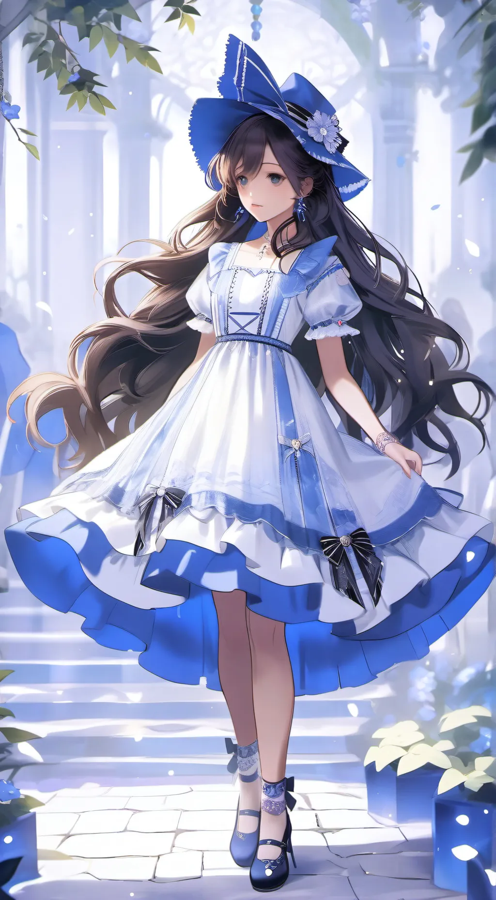 ai character: ITrapped☄️ background