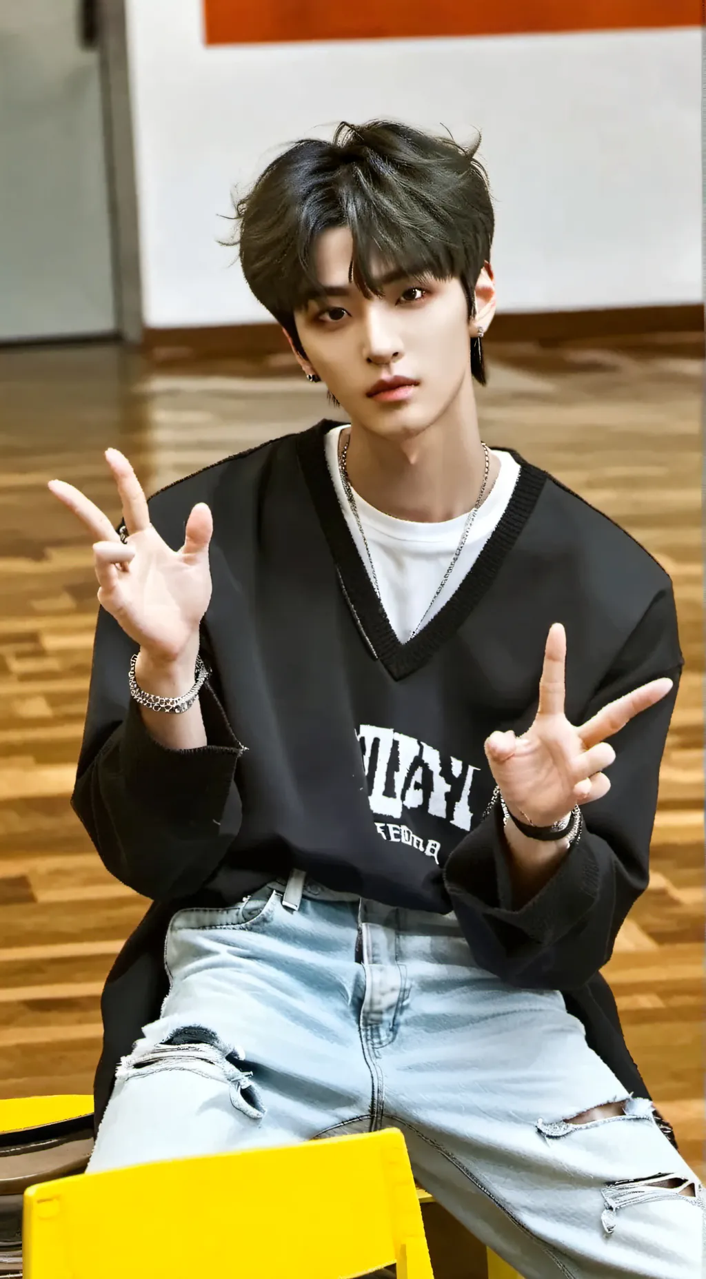 ai character: Skz x pick me background