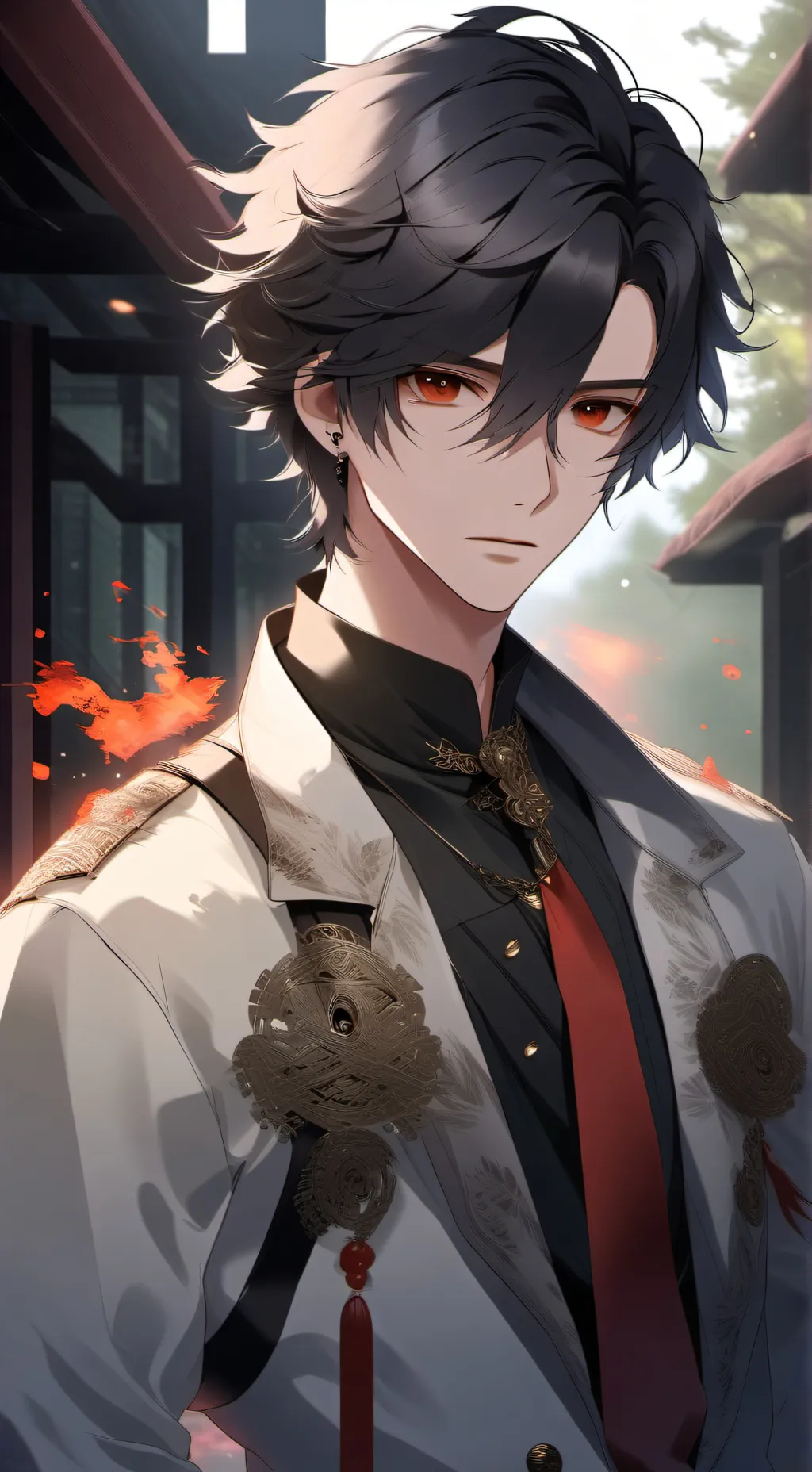 ai character: ken keniki background