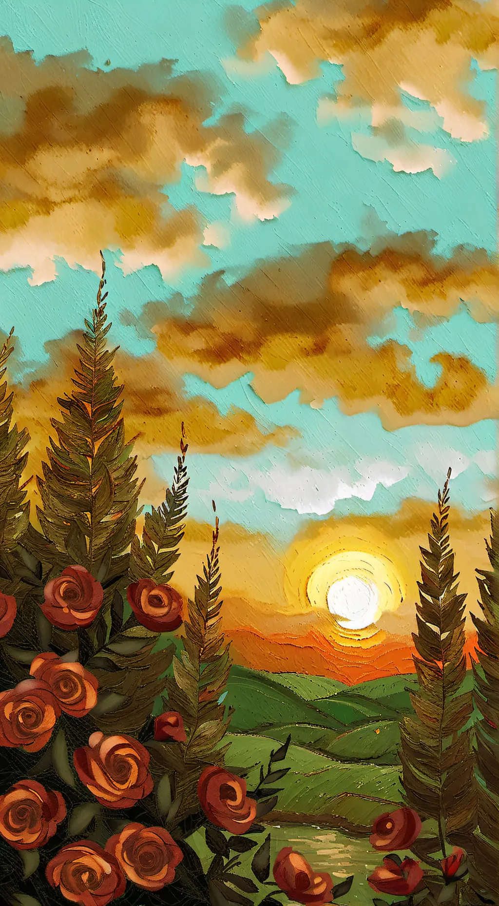 ai character: Calm background