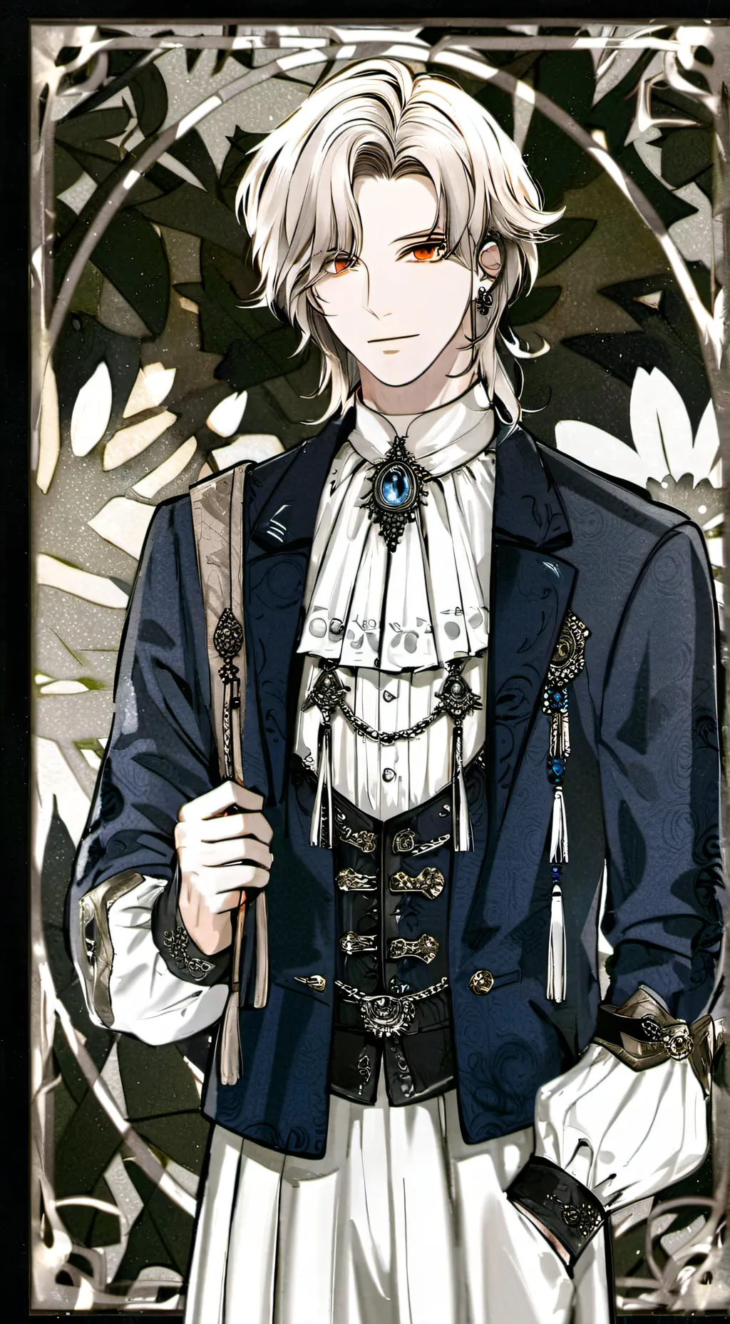 ai character: los polos opuestos background