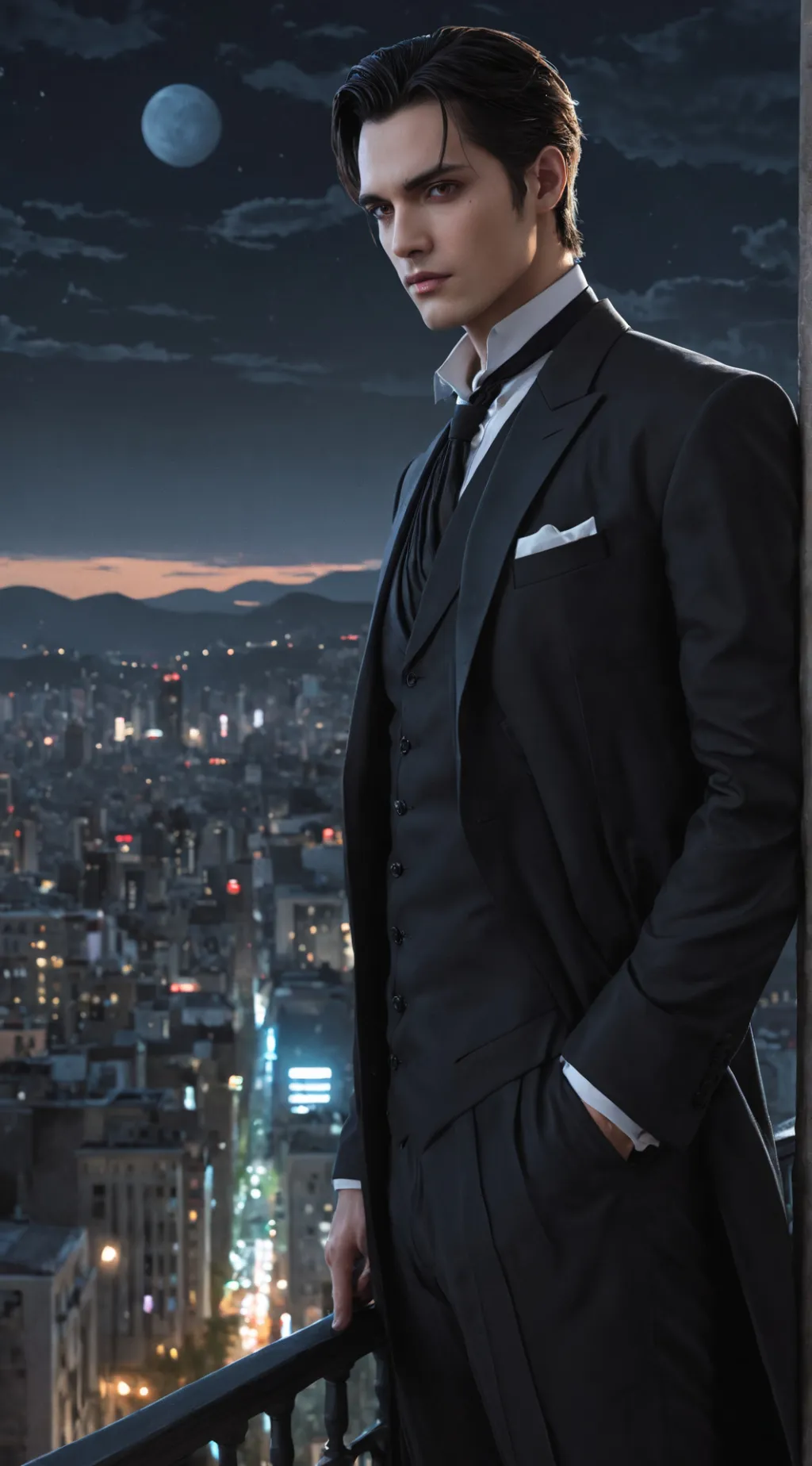 ai character: Lucien background