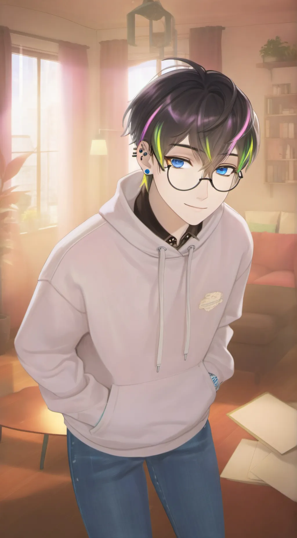 ai character: alex background