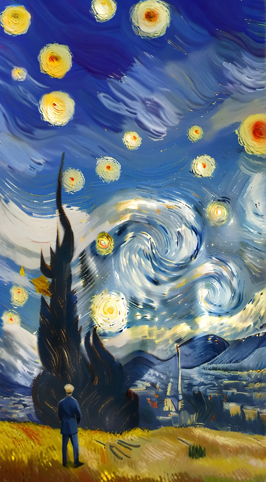 ai character: STRAYKIDS Met Gala background