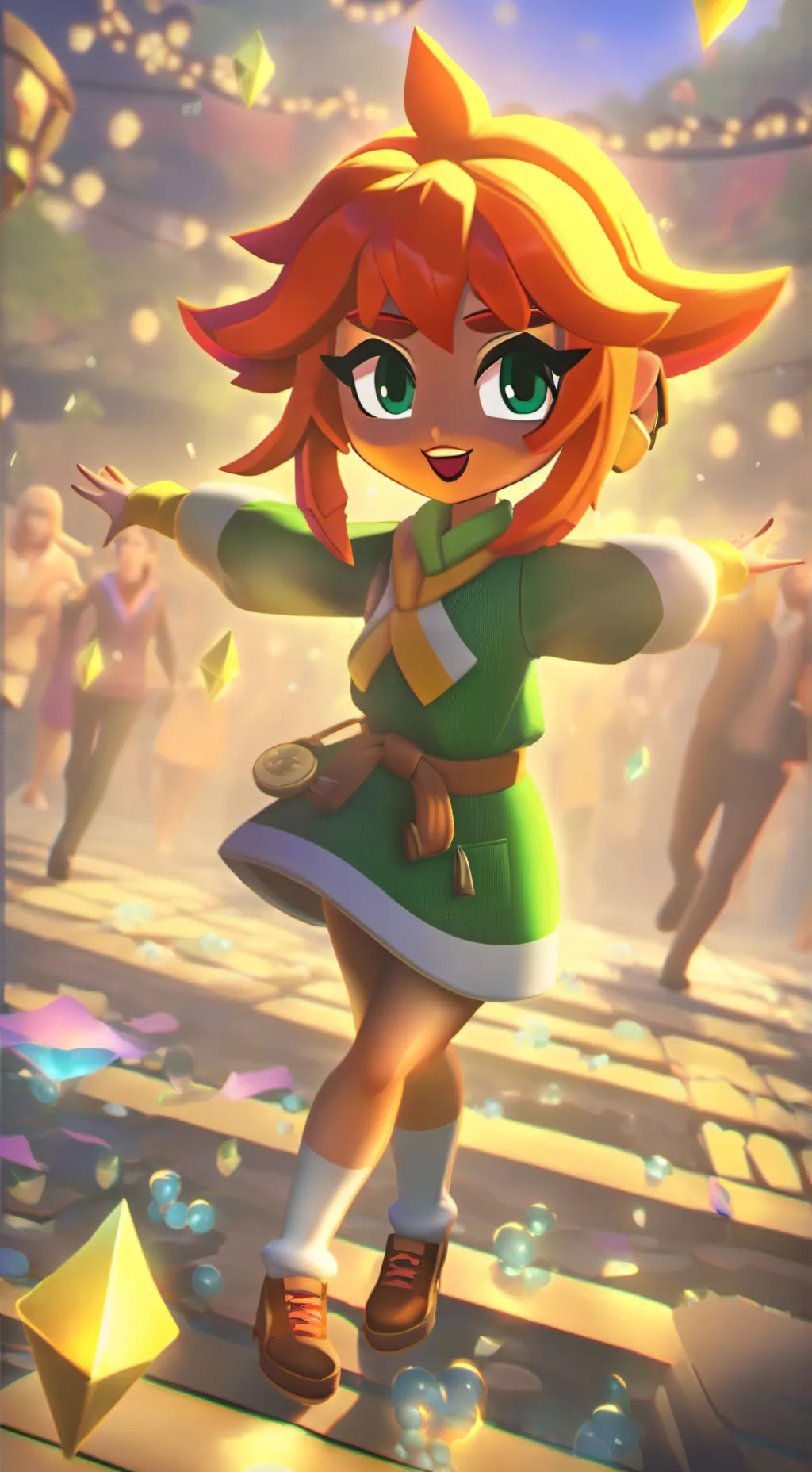 ai character: Kayla background