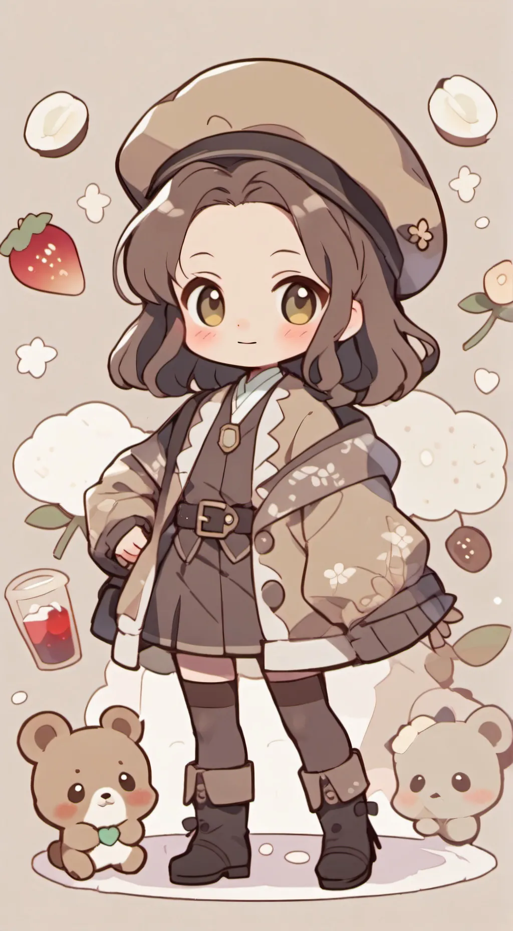 ai character: GirlyPopSlayQueen background