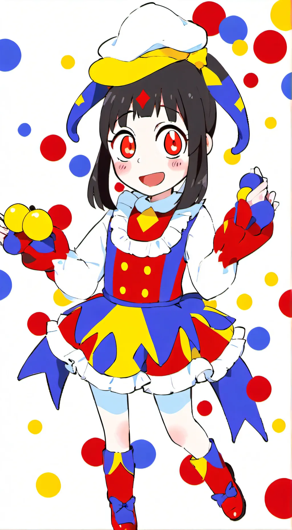 ai character: pomni. background