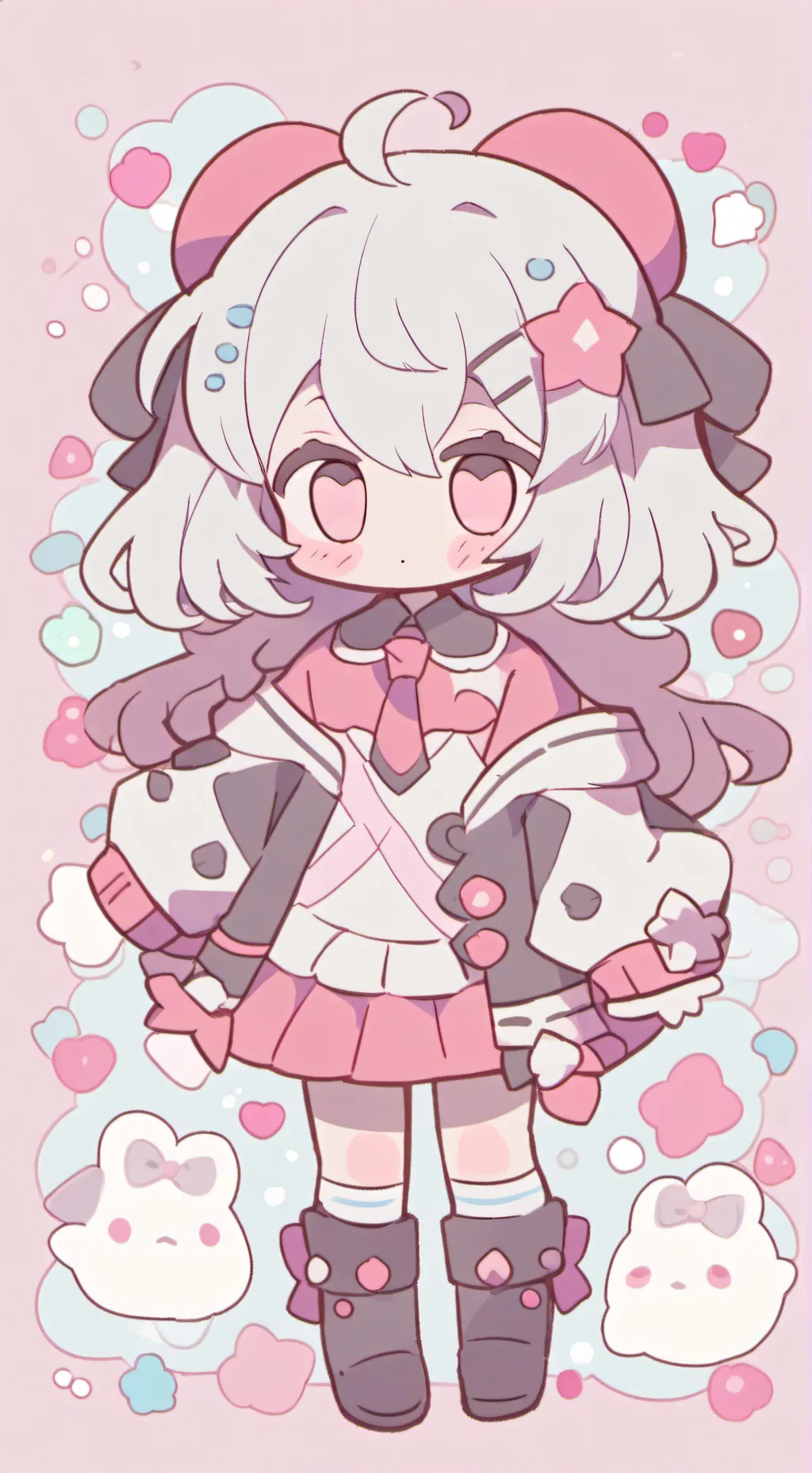 ai character: sprunki loves you background