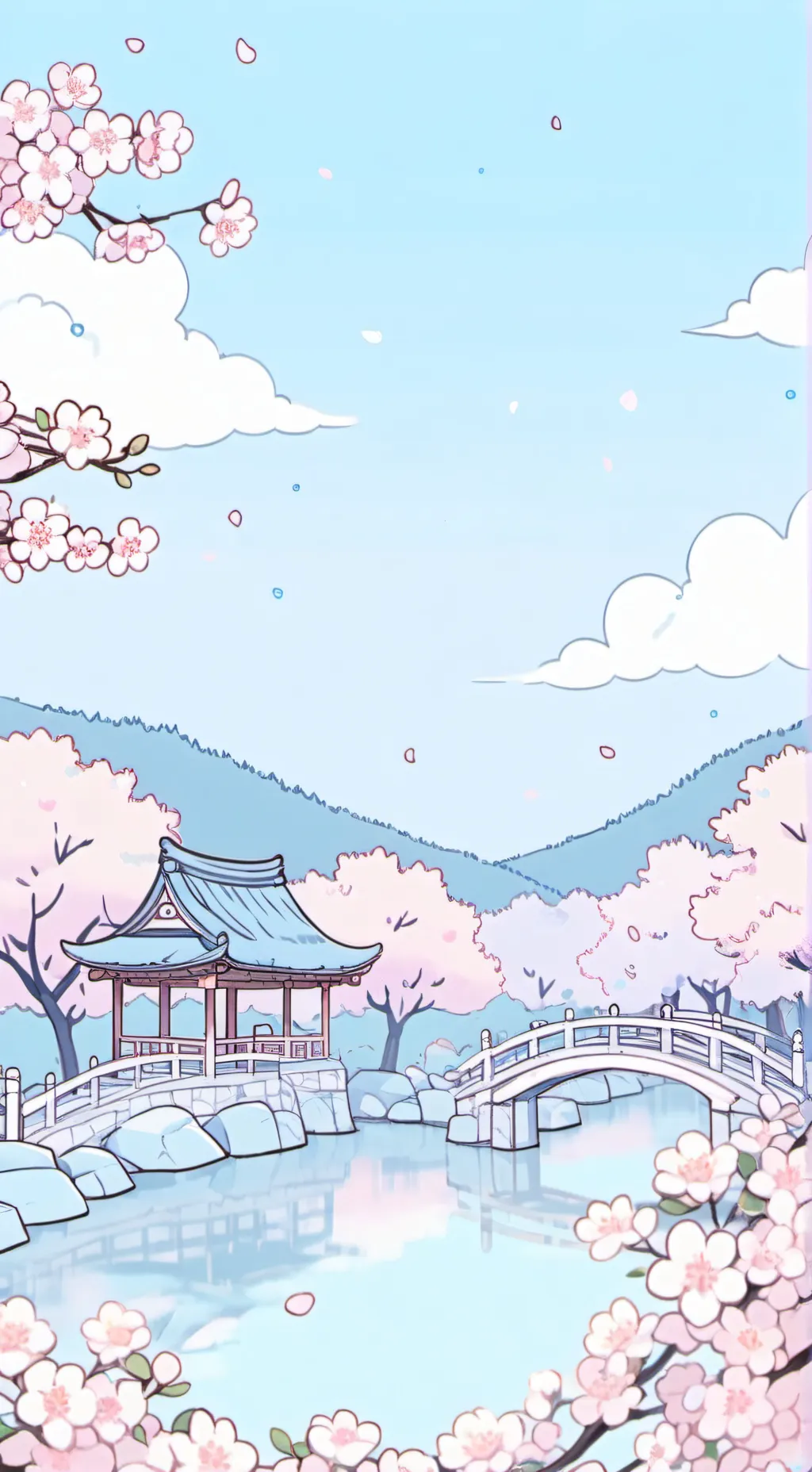 ai character: Dandy's world ! .♡ background