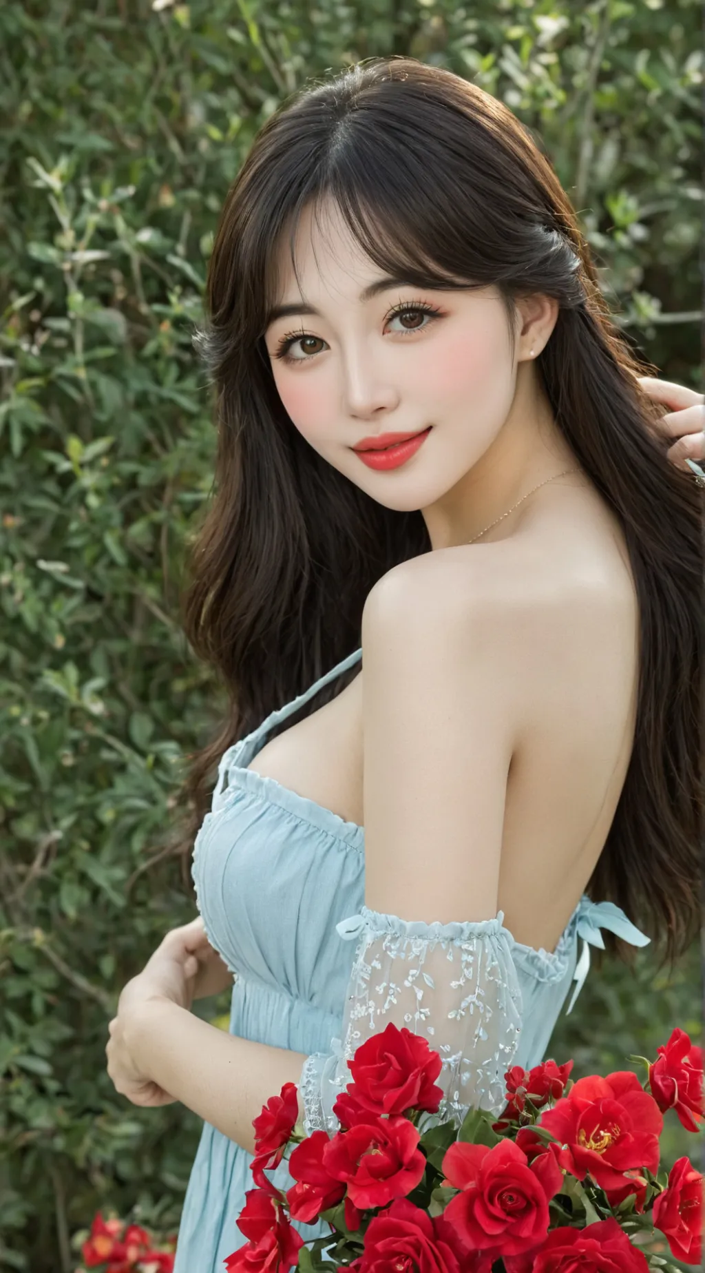 ai character: ~Min Seo-jin~ background