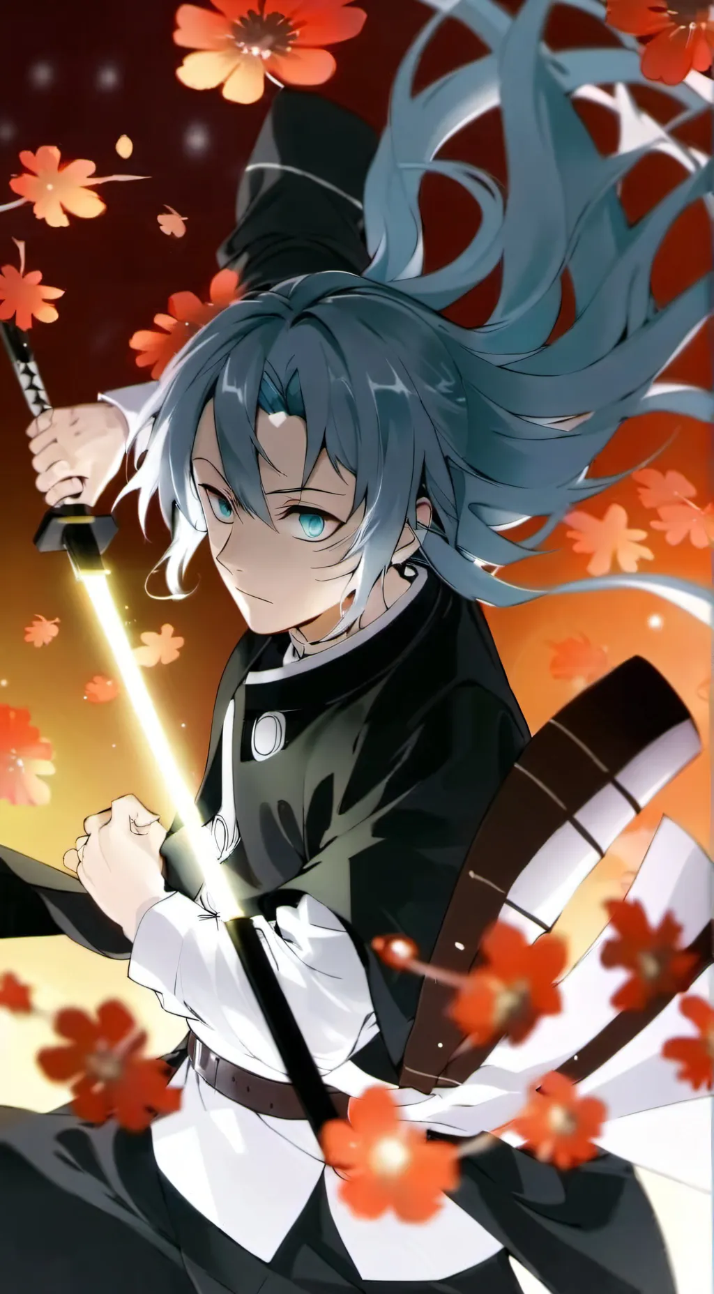 ai character: muichiro background