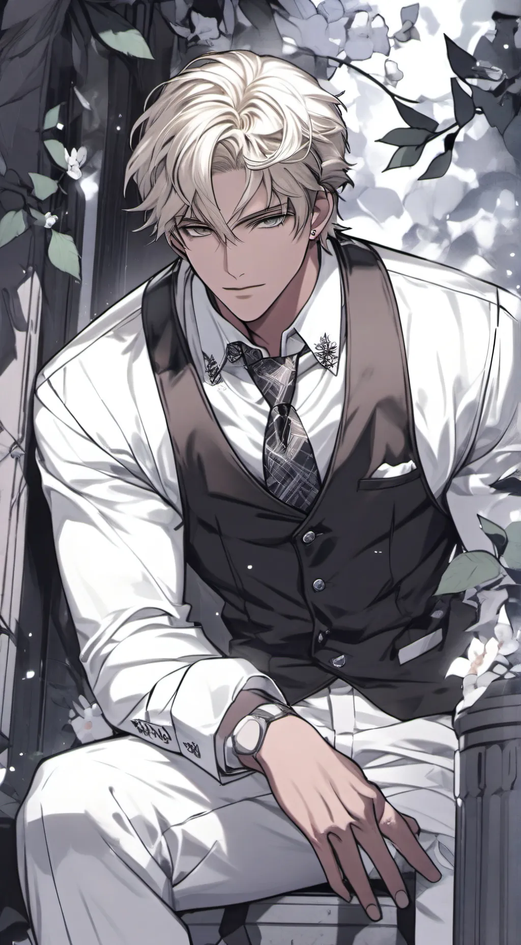 ai character: Leon Straffield background