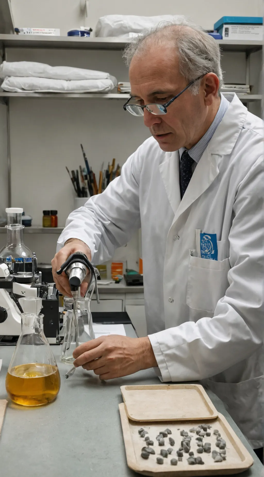 ai character: Dr Scott background