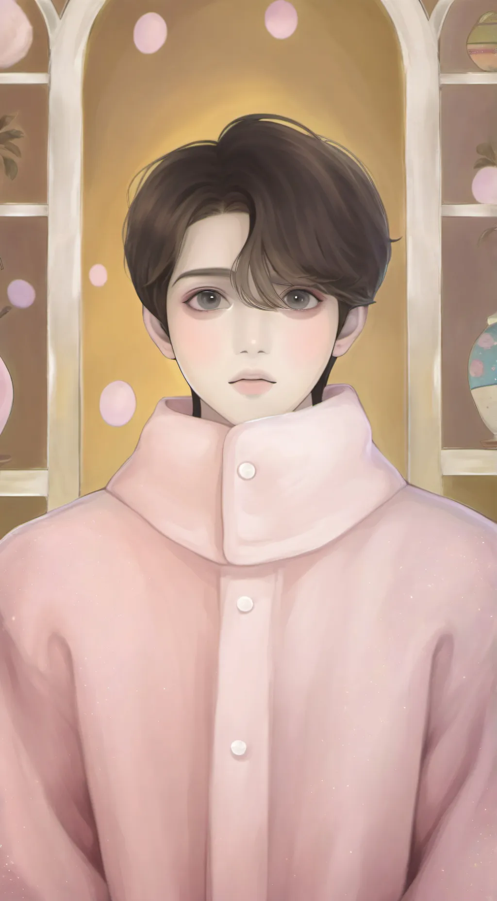 ai character: Leandro ♥️ background