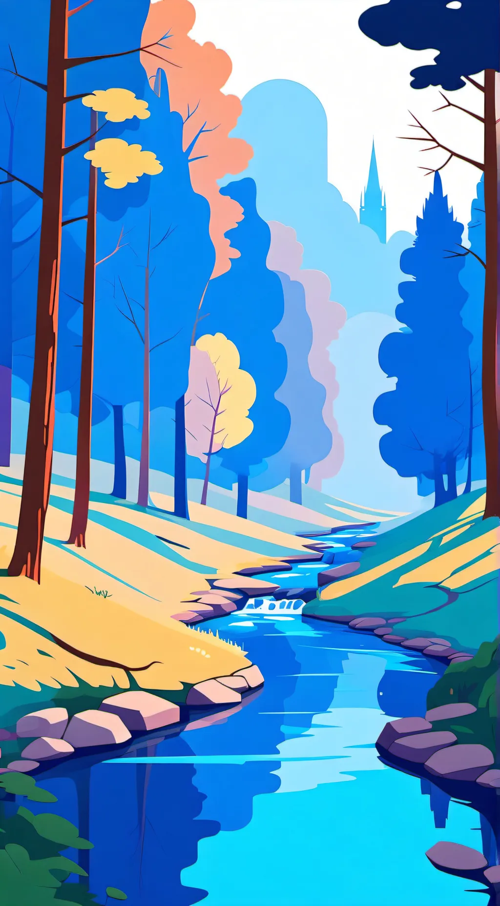 ai character: Vee and Shelly! background