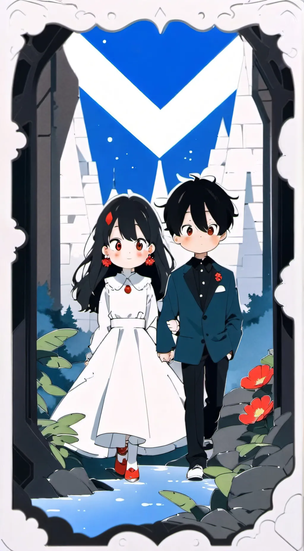 ai character: ~💙Akane🍓~ background