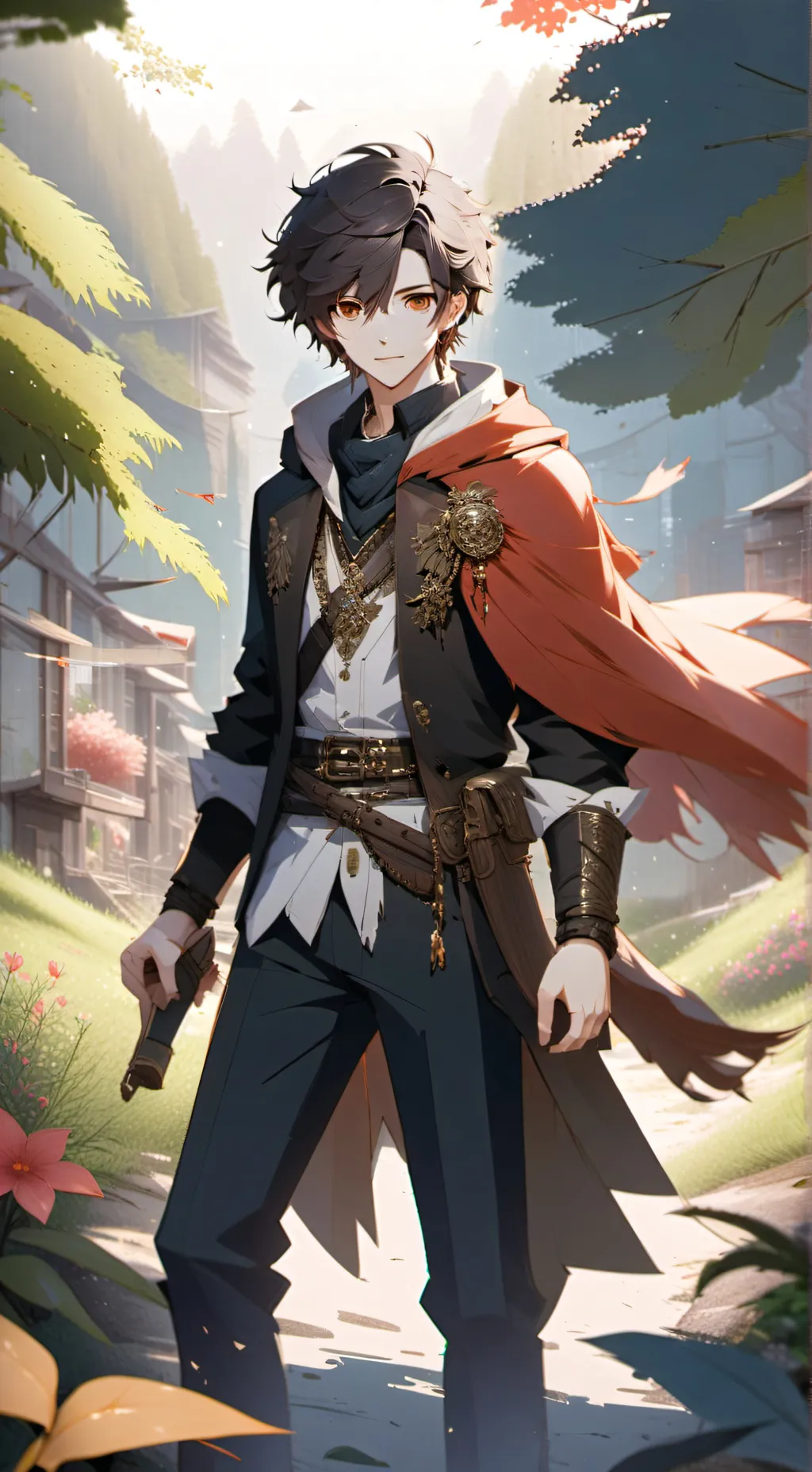 ai character: Аран background