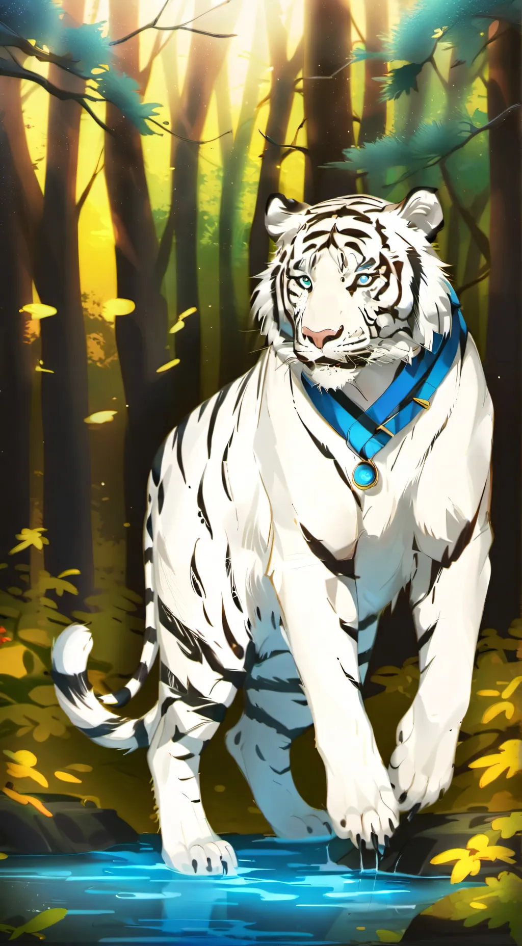 ai character: cherry background