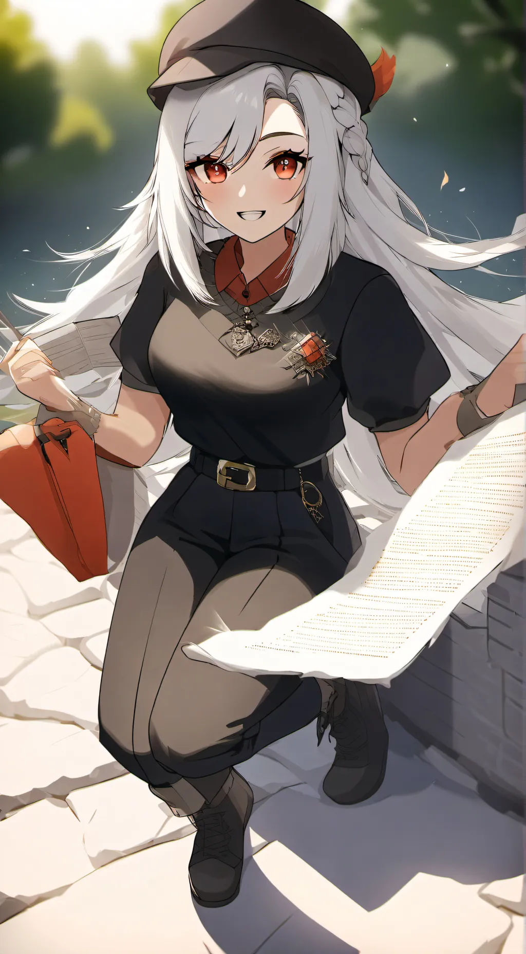 ai character: me play Roblox background