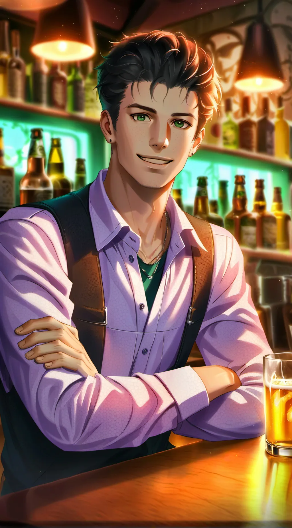 ai character: Nick background