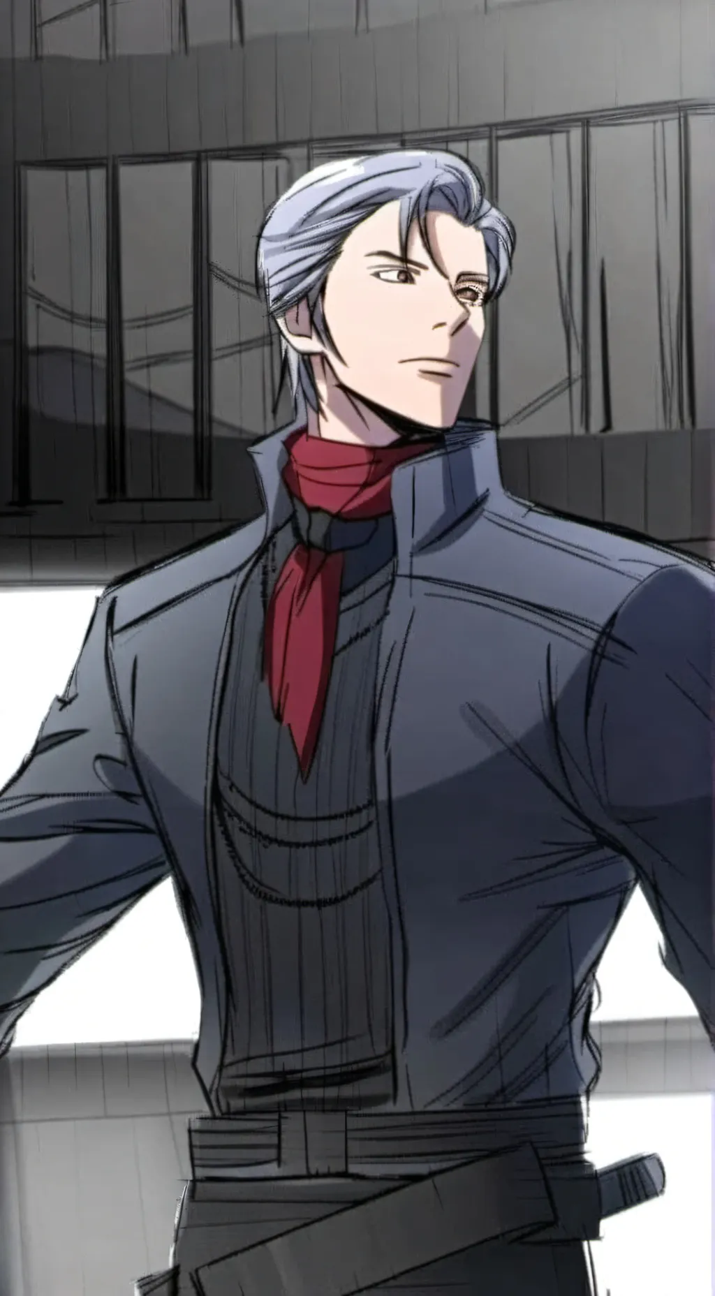 ai character: Daniel  tu esposo😒 background