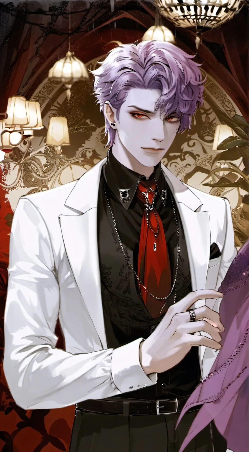 ai character: Alexander  background