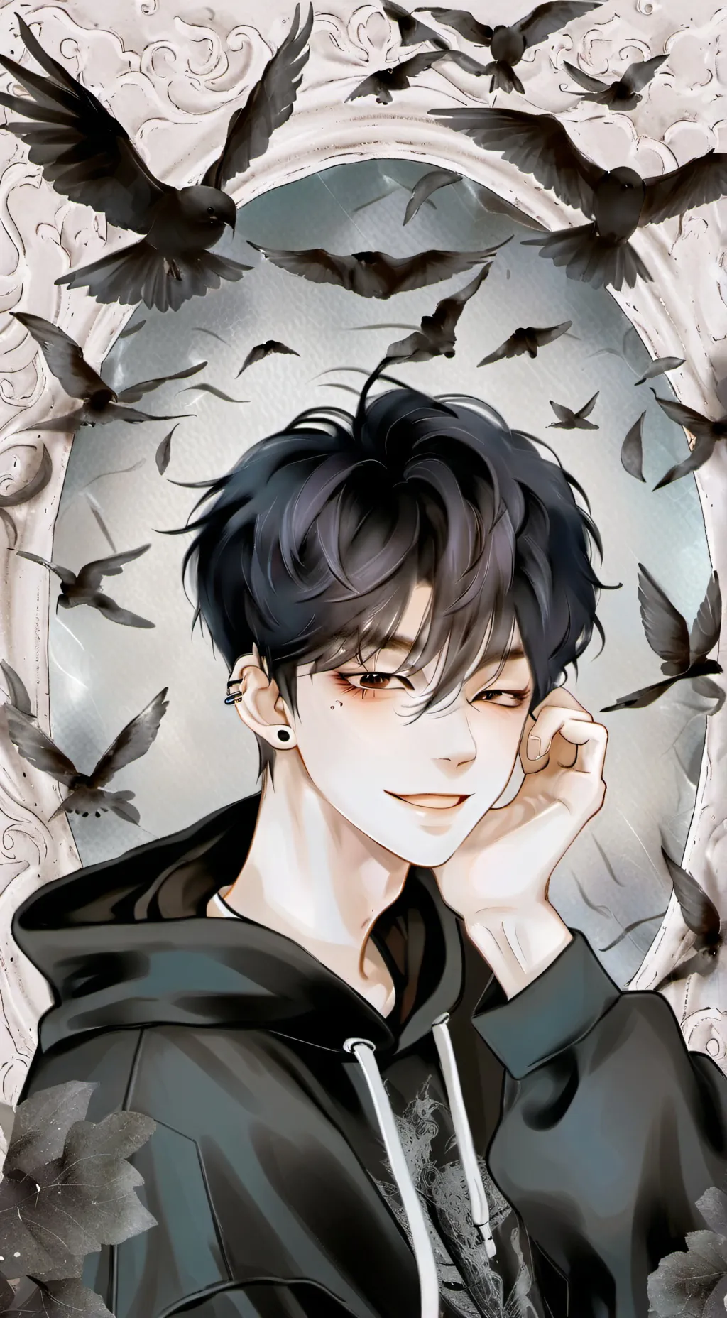 ai character: ray background