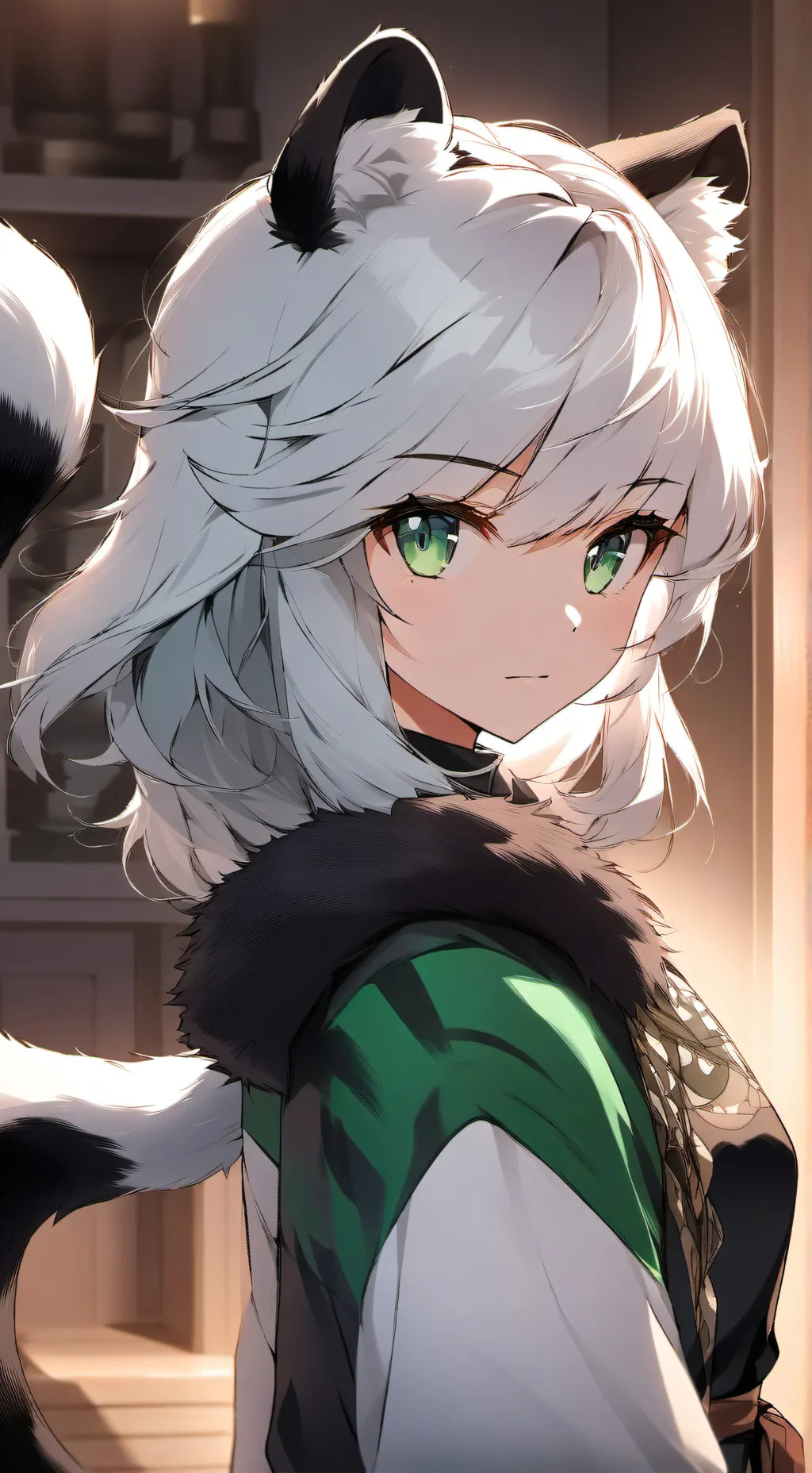 ai character: Panthère  background