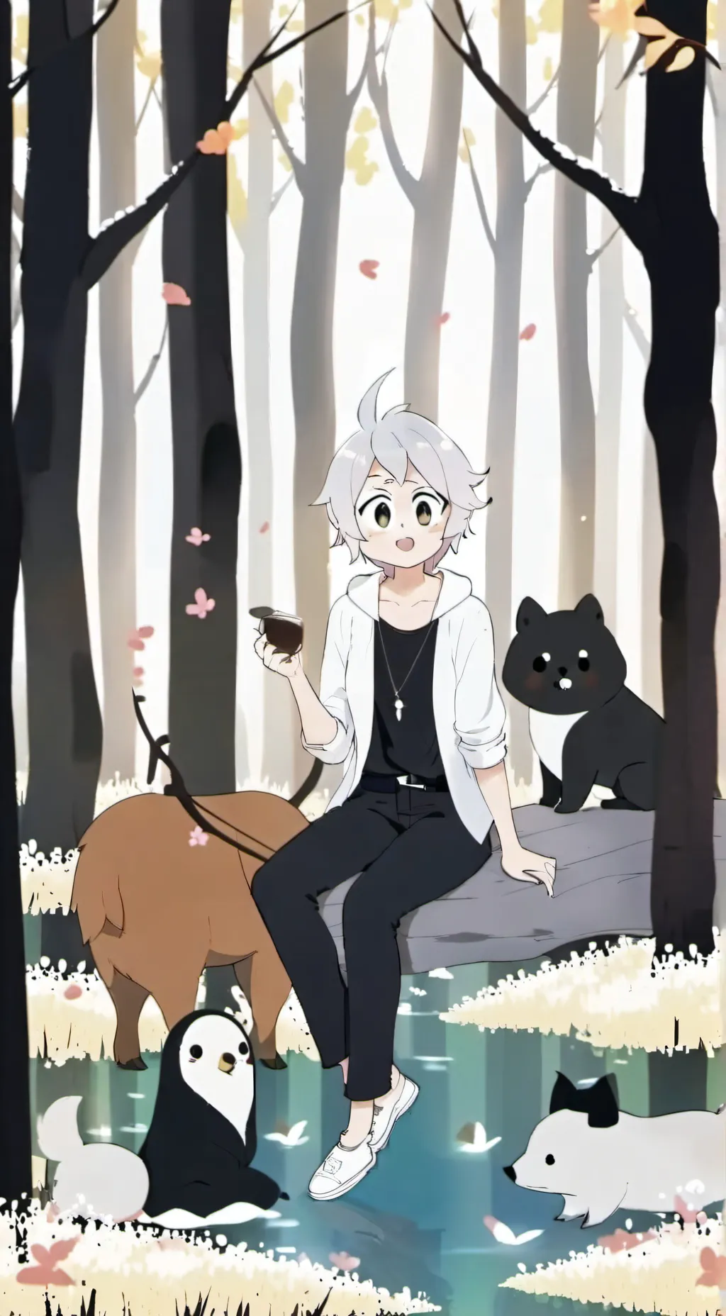 ai character: Cutie :3 background