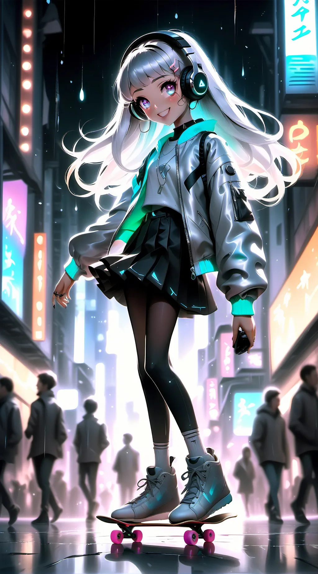 ai character: Hina Aetheris background